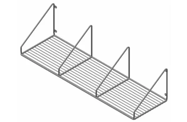 Ryðfríar hillur og snagar - Image 2